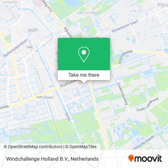 Windchallenge Holland B.V. map