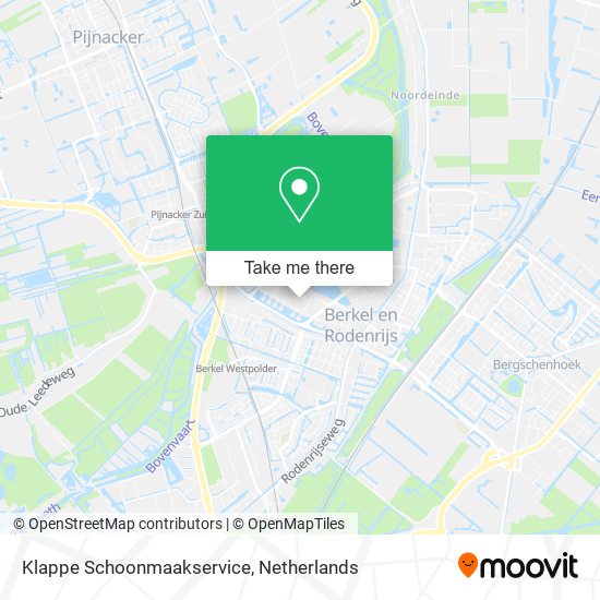 Klappe Schoonmaakservice map