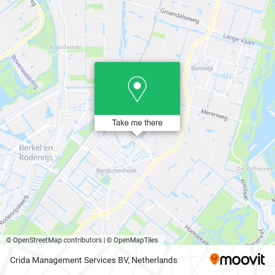 Crida Management Services BV map