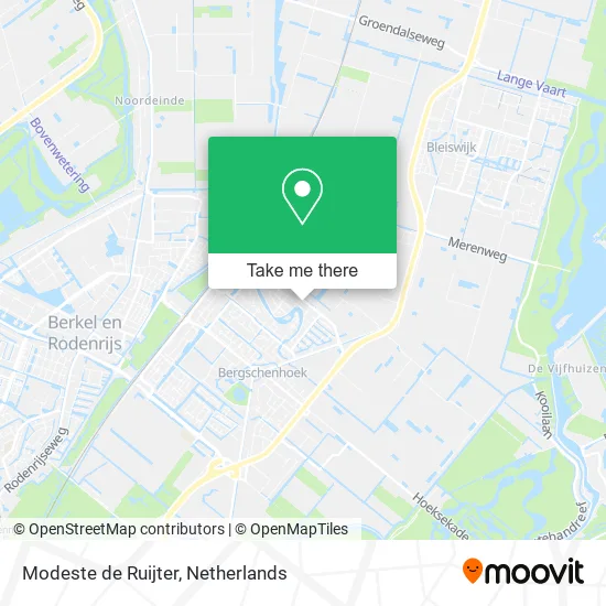 Modeste de Ruijter map
