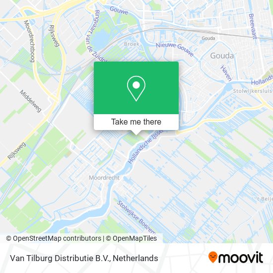 Van Tilburg Distributie B.V. map
