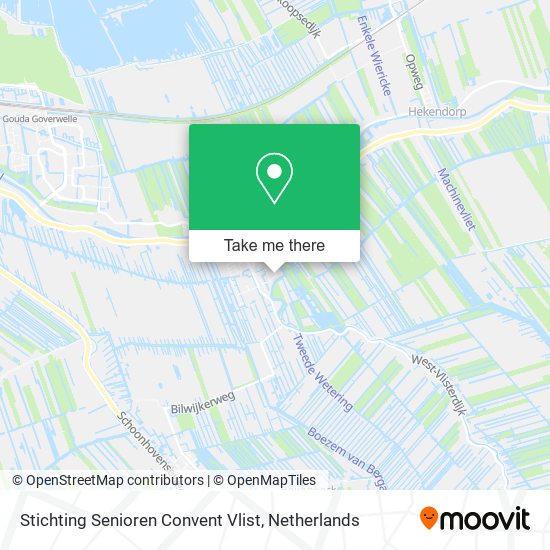 Stichting Senioren Convent Vlist map