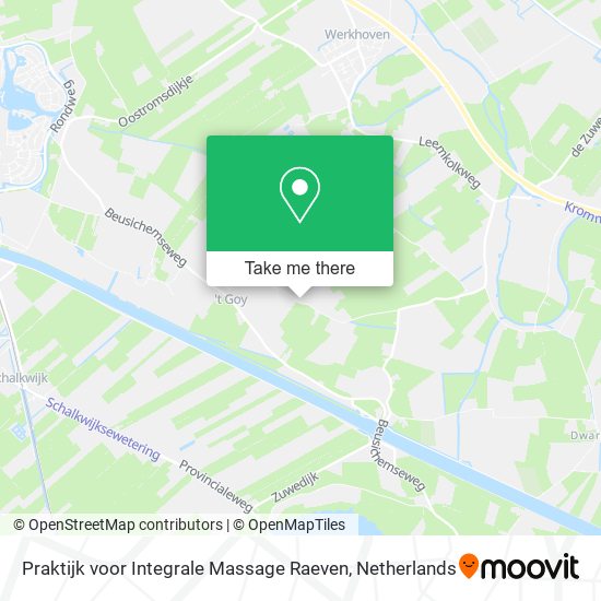 Praktijk voor Integrale Massage Raeven map