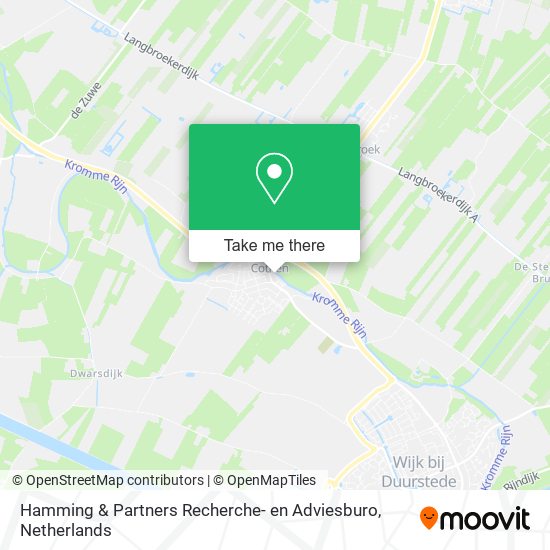 Hamming & Partners Recherche- en Adviesburo map