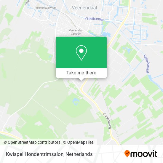 Kwispel Hondentrimsalon map