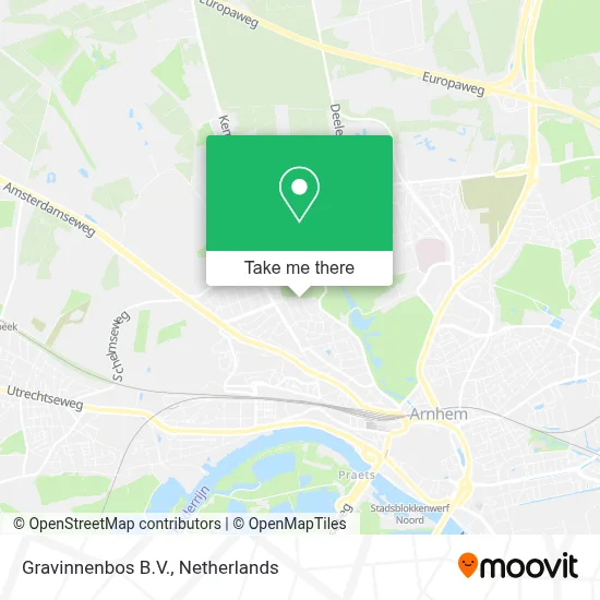 Gravinnenbos B.V. map