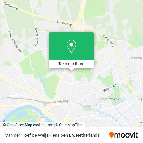 Van der Hoef de Weijs Pensioen BV map