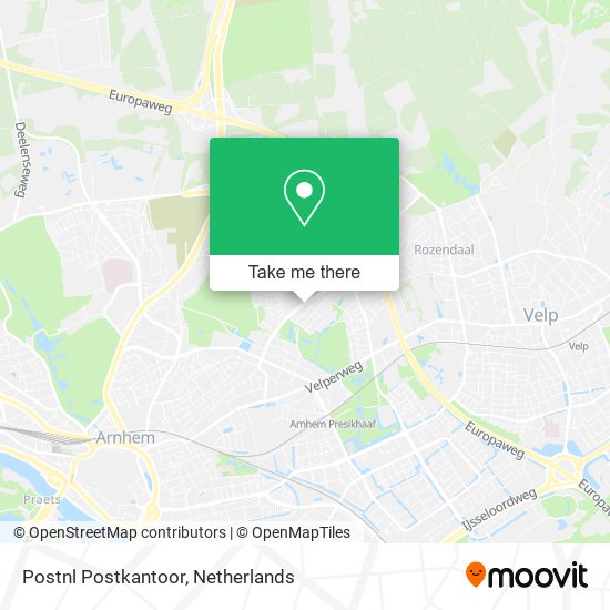 Postnl Postkantoor map