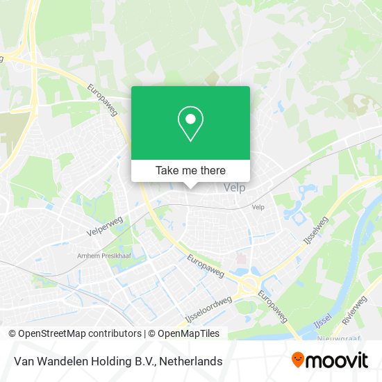 Van Wandelen Holding B.V. map