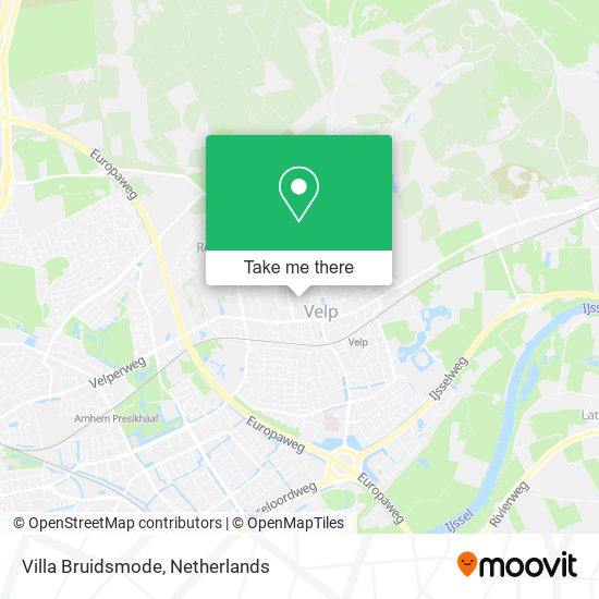 Villa Bruidsmode map