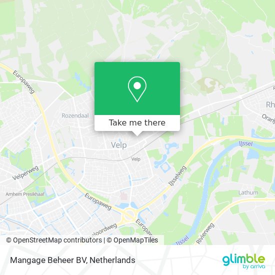 Mangage Beheer BV map