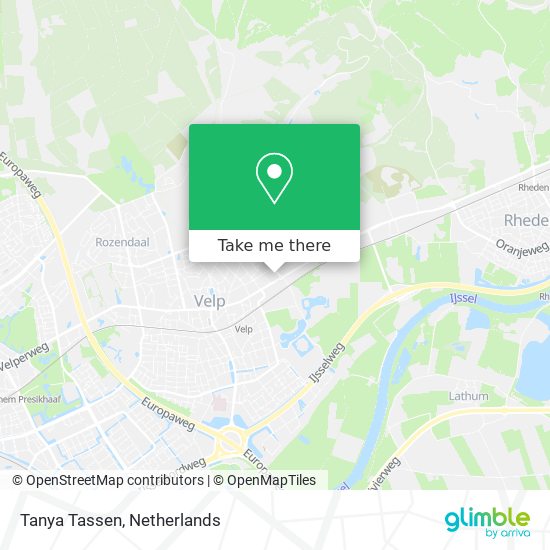 Tanya Tassen map