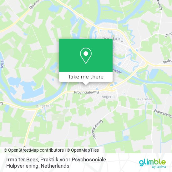 Irma ter Beek, Praktijk voor Psychosociale Hulpverlening map