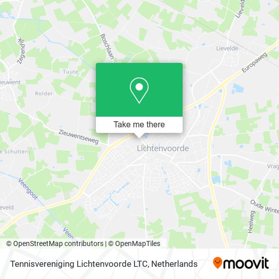 Tennisvereniging Lichtenvoorde LTC Karte