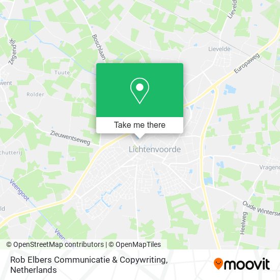 Rob Elbers Communicatie & Copywriting map