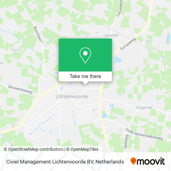 Civiel Management Lichtenvoorde BV map