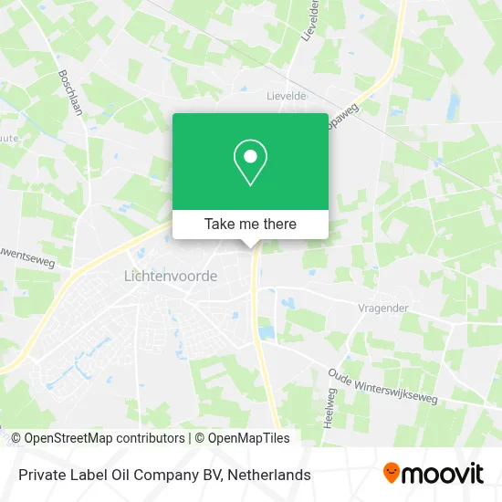 Private Label Oil Company BV map