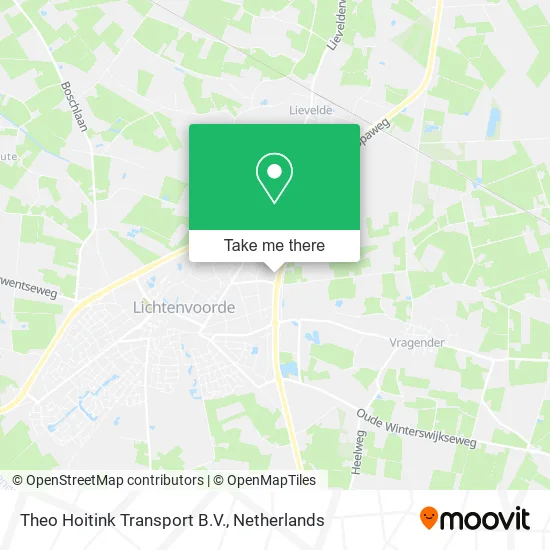Theo Hoitink Transport B.V. map