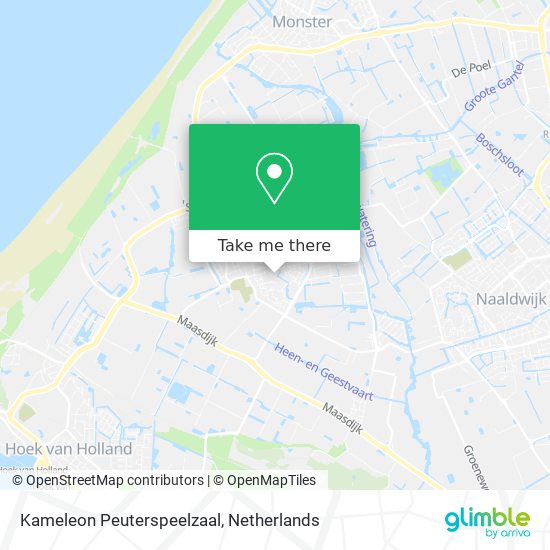 Kameleon Peuterspeelzaal Karte