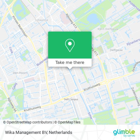 Wika Management BV map