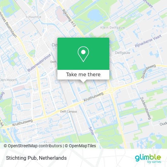 Stichting Pub map