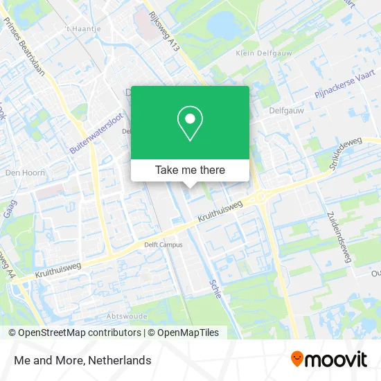 Me and More map