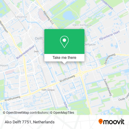 Ako Delft 7751 Karte