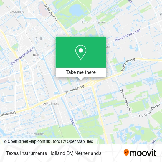 Texas Instruments Holland BV map