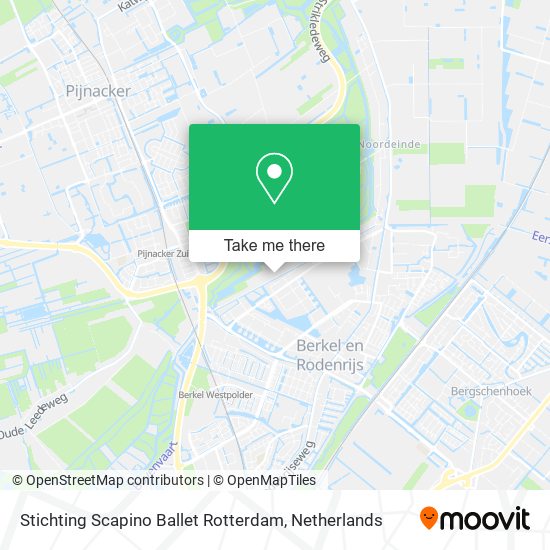 Stichting Scapino Ballet Rotterdam map