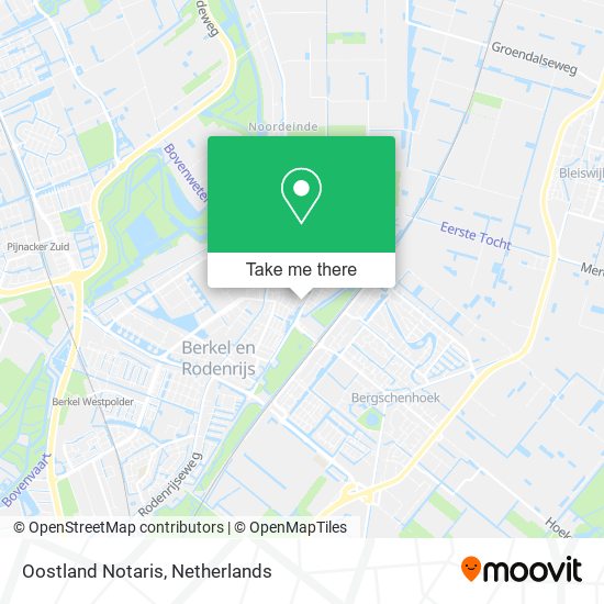 Oostland Notaris map