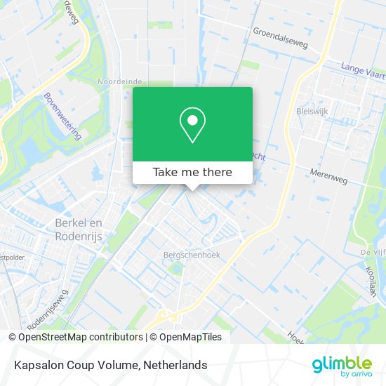 Kapsalon Coup Volume map