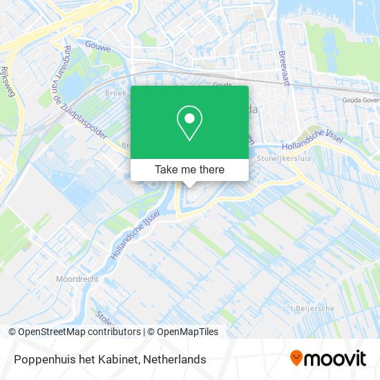 Poppenhuis het Kabinet map
