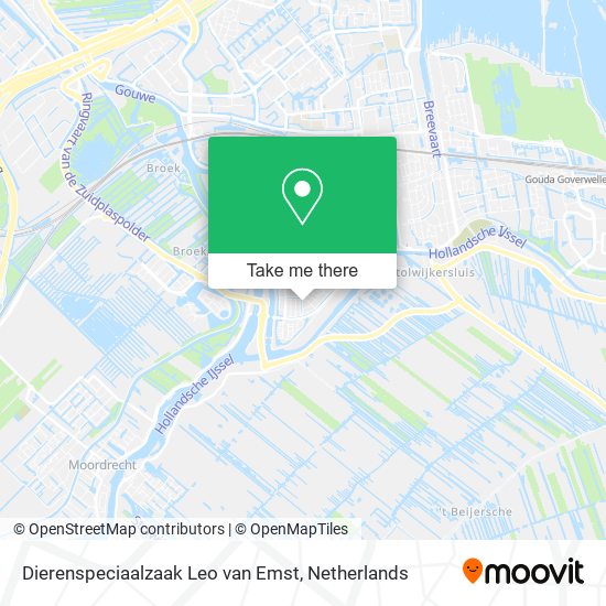 Dierenspeciaalzaak Leo van Emst map