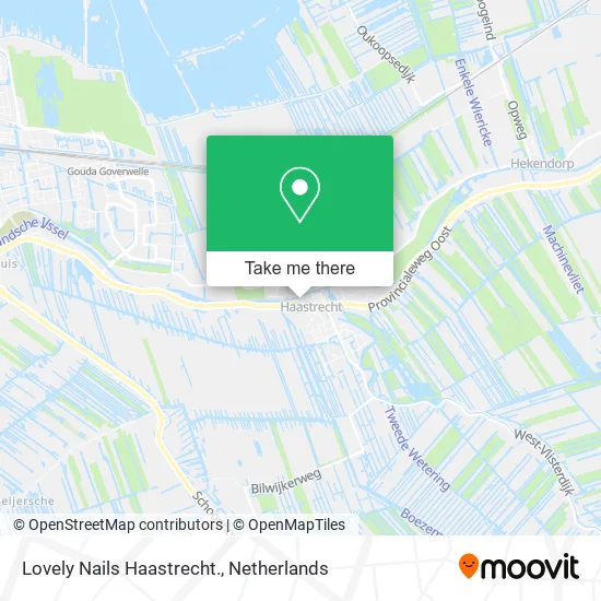 Lovely Nails Haastrecht. map