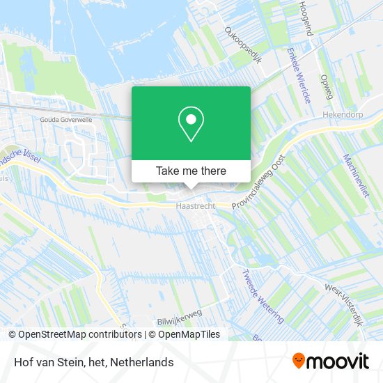 Hof van Stein, het map