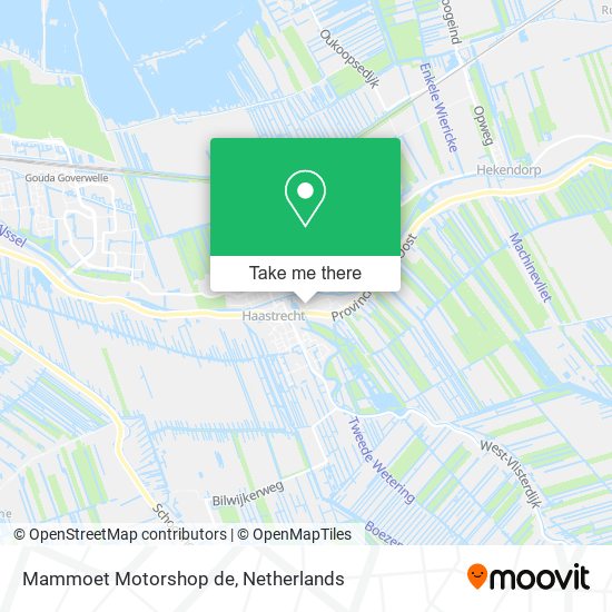Mammoet Motorshop de map