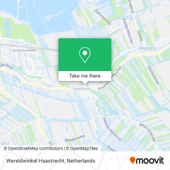 Wereldwinkel Haastrecht map