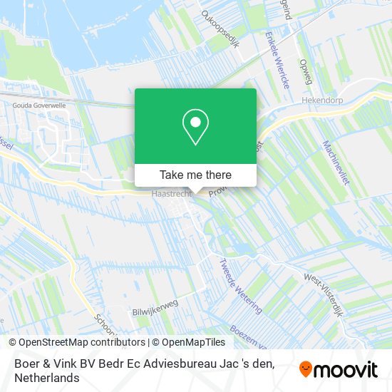 Boer & Vink BV Bedr Ec Adviesbureau Jac 's den Karte