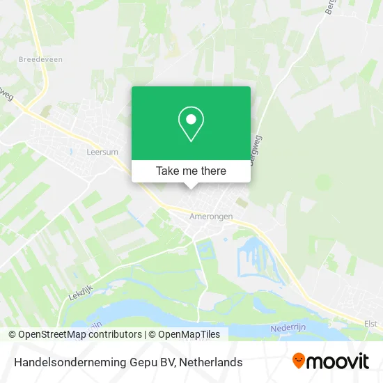 Handelsonderneming Gepu BV map