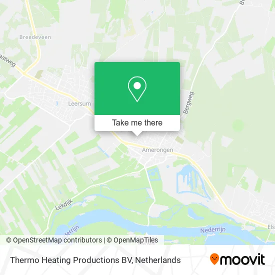 Thermo Heating Productions BV map