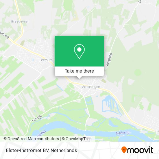 Elster-Instromet BV map