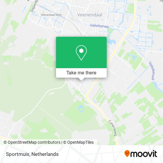 Sportmuis map