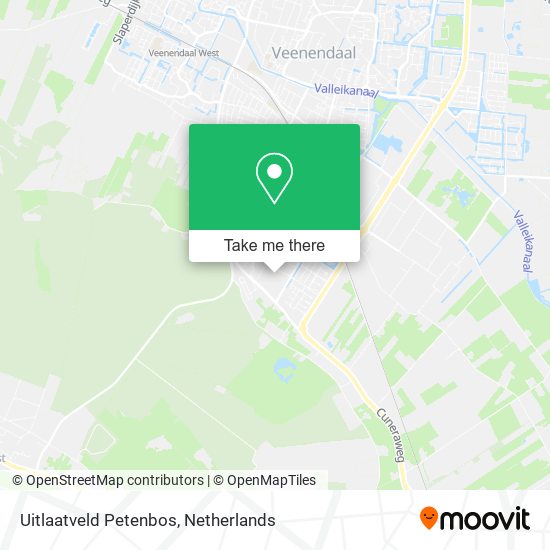 Uitlaatveld Petenbos map