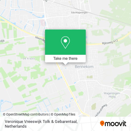 Veronique Vreeswijk Tolk & Gebarentaal map