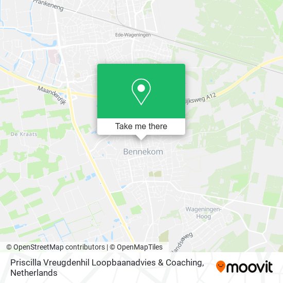 Priscilla Vreugdenhil Loopbaanadvies & Coaching map