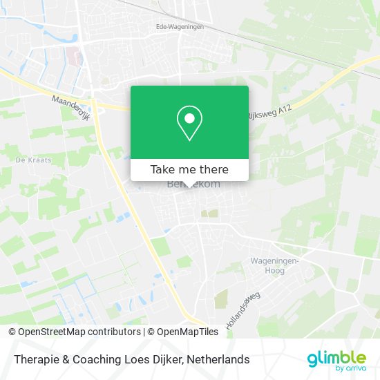 Therapie & Coaching Loes Dijker Karte