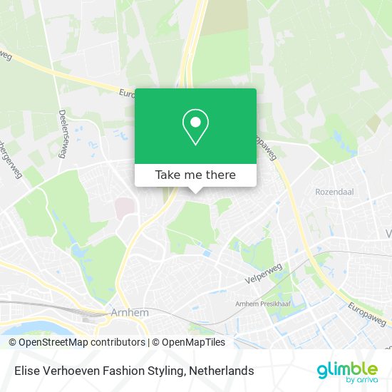 Elise Verhoeven Fashion Styling map