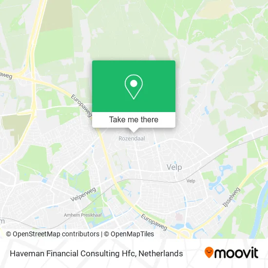 Haveman Financial Consulting Hfc map