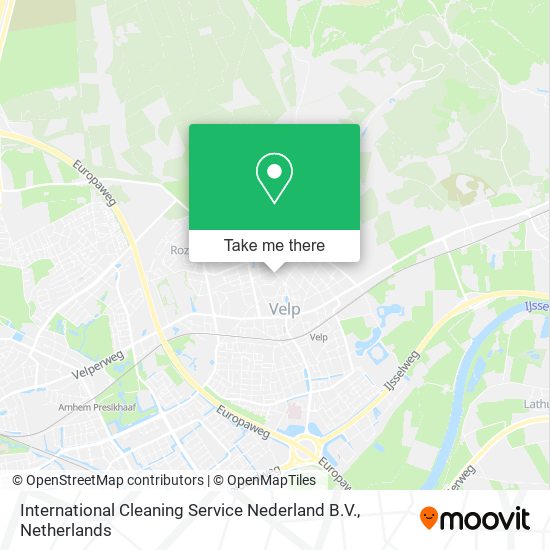 International Cleaning Service Nederland B.V. map