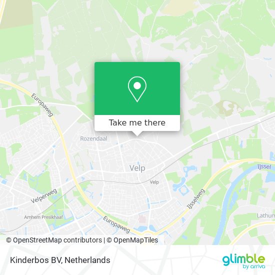 Kinderbos BV map